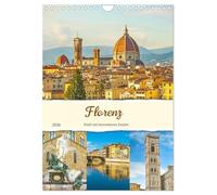 Florenz - Stadt mit besonderem Zauber (Wandkalender 2026 DIN A4 hoch), CALVENDO Monatskalender: Die Hauptstadt der Toskana hat eine faszinierende Geschichte und Kultur.