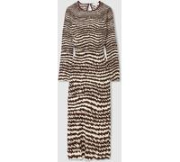 Florere Florere Column Midi Dress Chocolate EU 40 (UK 12)