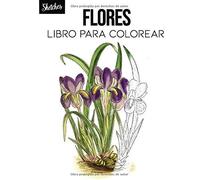 Flores Libro Para Colorear: Cuaderno Botánico, Ilustración Botánica, Flores Para Colorear, Flores En Acuarela, Bocetos Florales