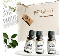 FLORESSE-TROUSSE D' Huile Essentielle CELLULITE - 100% Pure, Naturelle (TROUSSE 3 HE CELLULITE)