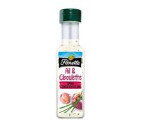 FLORETTE: Sauce Ail et Ciboulette 175ml Bio - Découpe Fraîche Succombez à notre délicieuse sauce bio ail & ciboulette Prête à cons - Le Lot De 4