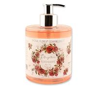 Florex Savon liquide Pivoine dans distributeur Lanoline Lait de brebis biologique 500 ml