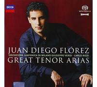 JUAN DIEGO FLOREZ/CARLO RIZZI/+ - GREAT TENOR ARIAS SACD 10 TRACKS OPERA NEUF
