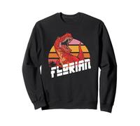 Florian - nom de garçon Cool avec T-Rex Sweatshirt