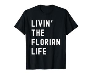 Florian Vivant la Vie de Florian Nom Amusant T-Shirt Graphique avec Valeur