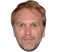 Florian Zeller (Beard) Big Head. Masque plus grand que nature.