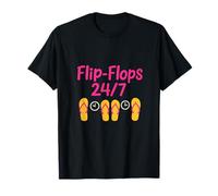 Florida Beach Tongs 24/7 Local Pride Graphic T-Shirt