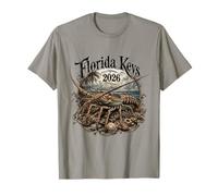 Florida Keys Lobster W ugs, 2026 Key West Tattoo Art T-Shirt