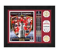 Florida Panthers 2025 NHL Stanley Cup Champions Banner Frame