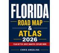 Florida Road Map & Atlas 2026: Miami road map, Orlando, Tampa highway map, Florida Keys, Jacksonville