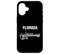 Florida Souvenir Hommes Skyline Holiday Floride Coque pour iPhone 16