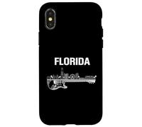 Florida Souvenir Hommes Skyline Holiday Floride Coque pour iPhone X/XS
