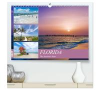 FLORIDA The Sunshine State (High Quality Premium Wall Calendar 2027 DIN A2 landscape),CALVENDO 12 Month Wall Calendar: Sun, beach, palm trees and quiet places
