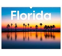Florida - Un voyage dans l'état du soleil (calendrier mural 2026 DIN A3 paysage) - Calendrier mensuel CALVENDO