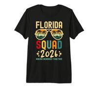 Florida Vacation Squad 2026 Group Matching Family Vacation T-Shirt Haut de Gamme