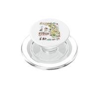 Floride FL USA Cartes Icônes, Villes PopSockets PopGrip pour MagSafe