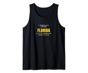 Floride : J'aime Vraiment Les plages et Le Soleil Débardeur
