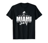 Floride Miami South Surf Beach USA Amérique T-Shirt