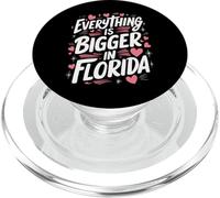Floride Tout est Plus Grand en Floride USA Amérique PopSockets PopGrip pour MagSafe