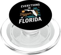 Floride USA Tout est Plus Grand en Floride Amérique PopSockets PopGrip pour MagSafe