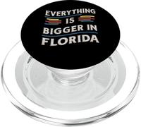 Floride USA Tout est Plus Grand en Floride PopSockets PopGrip pour MagSafe