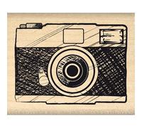 Florilèges Design FC113017 Tampon Scrapbooking Appareil Photo Beige 4 x 5 x 2,5 cm