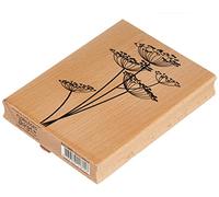 Florilèges Design FH112001 Tampon Scrapbooking Fleurs Légères Beige 13 x 10 x 2,5 cm