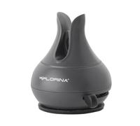 FLORINA Aiguiseur Couteaux I Affuteur Couteau Manuel SHARP I Lame en Carbure de Tungstène I Ventouse Anti-dérapante I Aiguiser & Affûter les Couteaux I Affuteur de Couteaux I Couleur: Gris