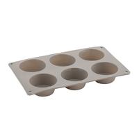 Florina Moule Silicone I Moules à Cupcakes et Muffins ANIDE I 6 Muffins I Antiadhésif & Flexible I Moules à Pâtisserie pour Brownies, Gâteaux, Puddings I Compatible Lave-Vaisselle