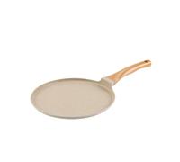 FLORINA Poêle à Crêpes en Aluminium OSLO (28 cm) I Revêtement Antiadhésif Céramique I Résistante à la Déformation et aux Dommages I Crepiere Adaptée pour les Plaques à Induction, à Gaz et Électriques