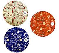 Florio 8001294846536 Lot de 100 pochettes cadeaux en polypropylène Multicolore 34 x 50 cm