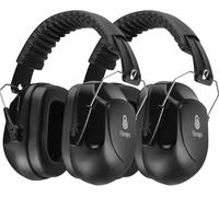 Floriogra 2 Paquets Casque Anti Bruit Adulte, 31dB Certifié CE, Protection Auditive pour Travail, Autisme, Bricolage, Tonte, Chantier, Tir, Casque Sensoriel, Réduction de Bruit Professionnelle