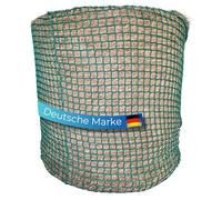 Flori's® Filet à foin pour balles rondes - Diamètre : 150 cm - Hauteur : 150 cm - Largeur des mailles : 4,5 x 4,5 cm - Filet à foin stable pour chevaux pour l'alimentation adaptée à l'espèce - Filet à