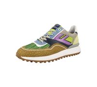 Floris van Bommel Baskets basses 'Noppi 29.34' beige / jaune / vert / violet, Taille 43,5