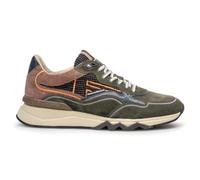Floris Van Bommel Baskets pour Homme en Daim Vert foncé