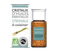 Florisens - Cristaux d'huiles essentielles citronnelle bio - 10 g