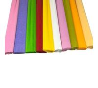 FloristryWarehouse Lot de 10 rouleaux de papier crépon italien Coucher de soleil Bloom Lot de 10 rouleaux de 90 g
