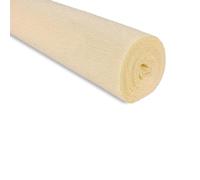 FloristryWarehouse Rouleau de papier crépon 180 g (50 x 250 cm) vanille (teinte 17A1)