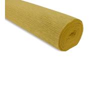FloristryWarehouse Rouleau de papier crépon 180g (50 x 250 cm) Miel/Moutarde (teinte 579)