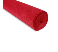 FloristryWarehouse Rouleau de papier crépon 180g (50 x 250 cm) Rouge Cramoisi (teinte 589)