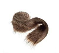 Floristrywarehouse Ruban en fausse fourrure Marron 7,6 cm x 2 m