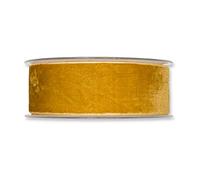 FloristryWarehouse Ruban en velours Jaune miel 38 mm x 9,5 m