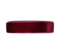 FloristryWarehouse tissu velours Ruban Bordeaux 25 mm x 9 m (10yd) - 1 rouleau