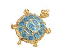Florisync Breloque tortues de mer en acier inoxydable pour fabrication de bijoux - Accessoire de loisirs créatifs pour la plage - Composant de collier océanique personnalisable, taille unique, Comme