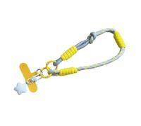Florisync Lanière de téléphone à la mode double attache détachable coordination anti-dérapant sangle de poignet pendentif réglable anti-chute sangle de téléphone