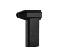 Florisync Ventilateur portable de refroidissement efficace 4000 mAh x 2 puissance 3 vitesses réglable pour garage voiture entretien intérieur nettoyage violent avec lumière LED
