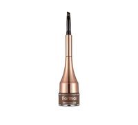 Flormar Brow Pomade Crayon Sourcil Beige - Effet Microblading Sourcil Naturel crayon avec Mini-Pinceau - Sourcils Précis pour Dessin des Poils, Maquillage Femme (01 Beige)