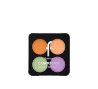 Flormar Camouflage Palette Concealer - Haute couvrance et correcteur hydratant - Aide à corriger rougeurs, cernes et taches - Embellisseur de teint pour maquillage femme