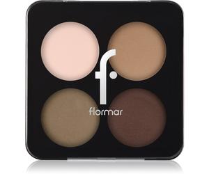 flormar Color Eyeshadow Palette palette de fards à paupières teinte 004 Swiss Chocolate 6 g