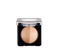 Flormar Fard à Joues Cuit - Maquillage Blush Poudre Haute Pigmentation à Effet Lumière Naturel - Longue Tenue pour Tous Types de Peaux - Texture Douce et Facile à Estomper, 023 Dual Gold